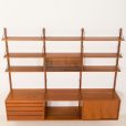 25149 cado 3bay teak Wall unit-9