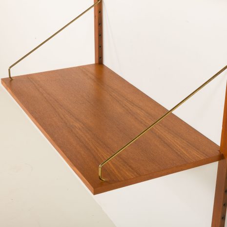 25150 cado one Bay teak Wall unit-7 25150 cado one Bay teak Wall unit-7