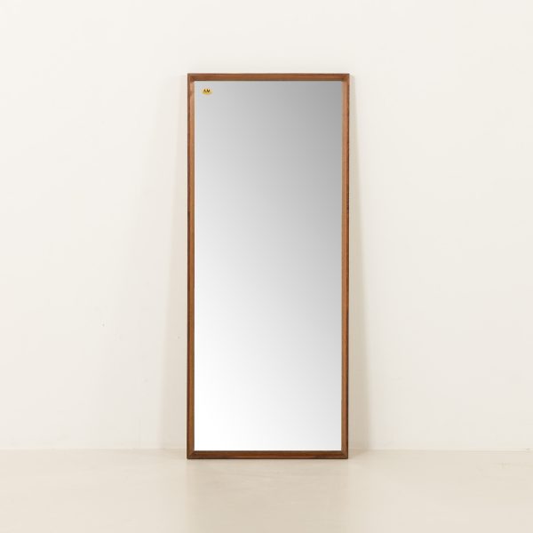 Dänischer Rosewood-Spiegel aus der Mitte des Jahrhunderts von A. M., 1960er Jahre