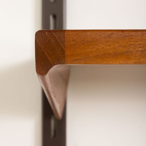 25155 Kai kristiansen one Bay teak Wall unit-12 25155 Kai kristiansen one Bay teak Wall unit-12