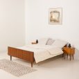 24436 Vintage Dansish teak double bed, 1960s-2