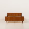 24436 Vintage Dansish teak double bed, 1960s-4