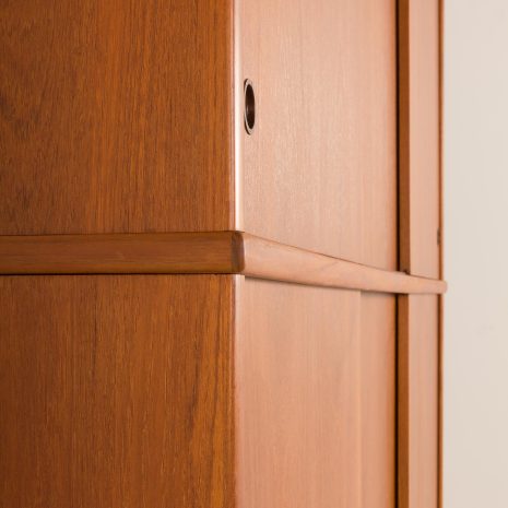 25138 Rare Danish mid century extra large teak wardrobe, 1970s-16 25138 Rare Danish mid century extra large teak wardrobe, 1970s-16