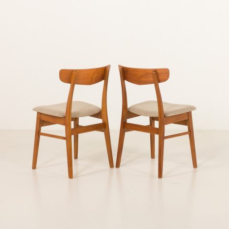 25145 Duńskie krzesła do jadalni z drewna tekowego Farstrup Møbler, zestaw 10 sztuk, Dania 1960-15 25145 Duńskie krzesła do jadalni z drewna tekowego Farstrup Møbler, zestaw 10 sztuk, Dania 1960-15