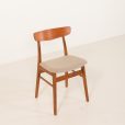 25145 Duńskie krzesła do jadalni z drewna tekowego marki Farstrup Møbler, zestaw 10 sztuk, Dania 1960-19