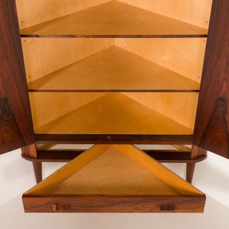 25176 Danish mid century rosewood corner cabinet, 1960s-10 25176 Danish mid century rosewood corner cabinet, 1960s-10