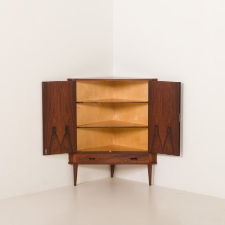 25176 Danish mid century rosewood corner cabinet, 1960s-7 25176 Danish mid century rosewood corner cabinet, 1960s-7