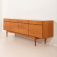 25184 Kredens z drewna tekowego Ib Kofod-Larsen model FA66 dla Faarup Møbelfabrik, Dania, lata 60. XX wieku-15