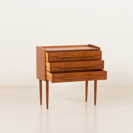 25185 Small Danish teak chest of drawers or a night stand, 1960s-3 25185 Small Danish teak chest of drawers or a night stand, 1960s-3