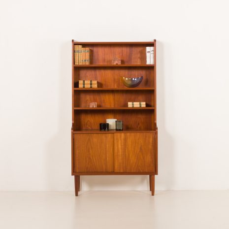 25188 Vintage duński regał z drewna tekowego projektu Erika Petersena dla EP Mobler, Dania, lata 1960-1 25188 Vintage duński regał z drewna tekowego projektu Erika Petersena dla EP Mobler, Dania, lata 1960-1