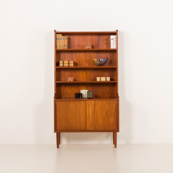 25188 Vintage duński regał z drewna tekowego projektu Erika Petersena dla EP Mobler, Dania, lata 1960-1
