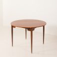 25191 Włoski stół do jadalni z połowy wieku z drewna tekowego, lata 1960-11