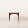 25191 Włoski stół do jadalni z połowy wieku z drewna tekowego, lata 1960-3