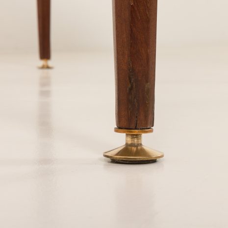 25191 Włoski stół do jadalni z połowy wieku z drewna tekowego, lata 1960-5 25191 Włoski stół do jadalni z połowy wieku z drewna tekowego, lata 1960-5