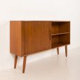 25195 Danish mid century teak sideboard with tambour door, 1970s-9