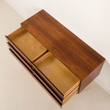 25196 Danish rosewood 6 drawers cabinet, sideboard, 1970s-6 25196 Danish rosewood 6 drawers cabinet, sideboard, 1970s-6