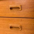 25197 Teak vintage nightstands, bedside tables, set of 2, Denmark 1970s-8
