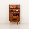 25199 Johannes Sorth teak bookcase for Nexo Mobelfabrik, Bornholm, Denmark 1960s-1