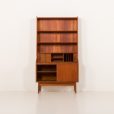 25199 Johannes Sorth teak bookcase for Nexo Mobelfabrik, Bornholm, Denmark 1960s-10