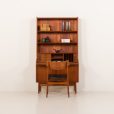 25199 Johannes Sorth teak bookcase for Nexo Mobelfabrik, Bornholm, Denmark 1960s-2