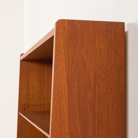 25199 Johannes Sorth teak bookcase for Nexo Mobelfabrik, Bornholm, Denmark 1960s-21 25199 Johannes Sorth teak bookcase for Nexo Mobelfabrik, Bornholm, Denmark 1960s-21