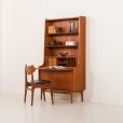 Johannes Sorth teak bookcase for Nexo Mobelfabrik, Bornholm, Denmark 1960s
