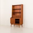 25199 Johannes Sorth teak bookcase for Nexo Mobelfabrik, Bornholm, Denmark 1960s-6