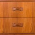 25208 Small Danish teak sideboard with 4 drawers, 1960s-10