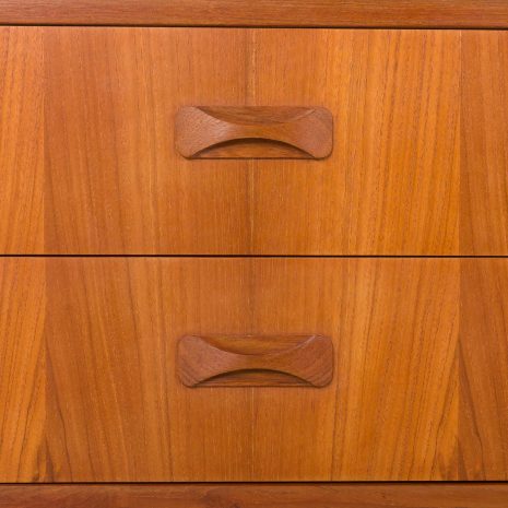 25208 Small Danish teak sideboard with 4 drawers, 1960s-10 25208 Small Danish teak sideboard with 4 drawers, 1960s-10