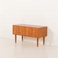 25208 Small Danish teak sideboard with 4 drawers, 1960s-3