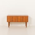 25208 Small Danish teak sideboard with 4 drawers, 1960s-5