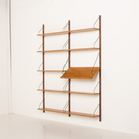 25225 Danish mid century shelving unit in the style of Poul Cadovius, 1970s .-3 25225 Danish mid century shelving unit in the style of Poul Cadovius, 1970s .-3