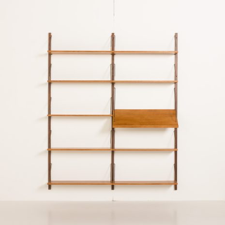 25225 Danish mid century shelving unit in the style of Poul Cadovius, 1970s .-4 25225 Danish mid century shelving unit in the style of Poul Cadovius, 1970s .-4