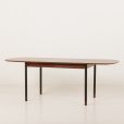 25088 Italian mid century rosewood dinning table, 1970s-2