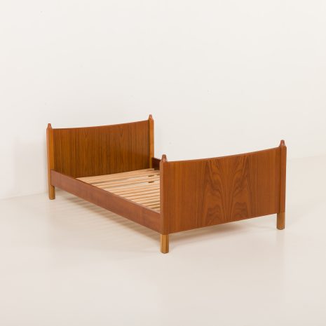 25110 Vintage child teak bed, Denmark, 1960s-5 25110 Vintage child teak bed, Denmark, 1960s-5