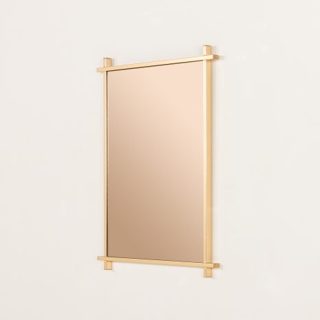 25163 Italian mid century brass mirror in the style of Willy Rizzo, 1970s-2 25163 Italian mid century brass mirror in the style of Willy Rizzo, 1970s-2