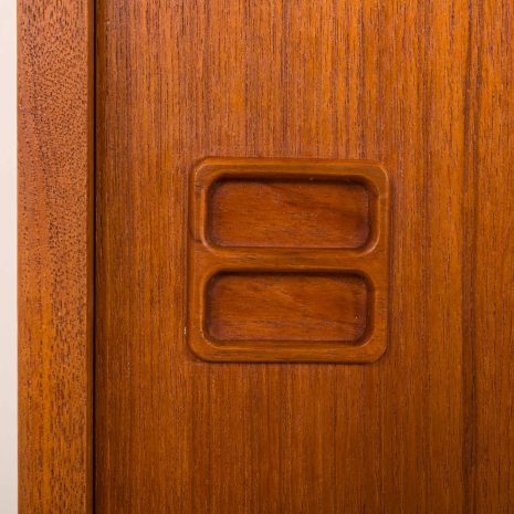 25167 Scandinavian vintage teak sheving unit , Denmark 1970s-10 25167 Scandinavian vintage teak sheving unit , Denmark 1970s-10