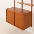 25167 Scandinavian vintage teak sheving unit , Denmark 1970s-13