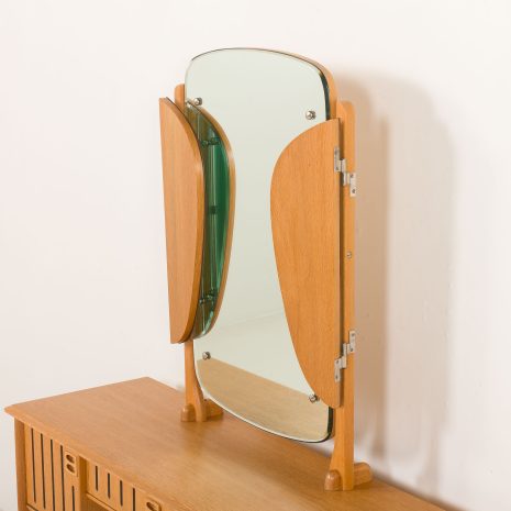 25174 Skandynawska toaletka z połowy wieku, wykonana z dębu, w stylu Henninga Kjaernulfa, lata 60. XX wieku-24 25174 Skandynawska toaletka z połowy wieku, wykonana z dębu, w stylu Henninga Kjaernulfa, lata 60. XX wieku-24