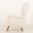 25183 High back vintage lounge chair in the style of Flemming Lassen, Denmark 1960s-10