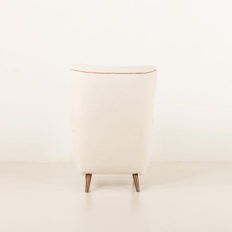 25183 High back vintage lounge chair in the style of Flemming Lassen, Denmark 1960s-7 25183 High back vintage lounge chair in the style of Flemming Lassen, Denmark 1960s-7