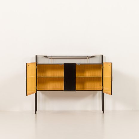 25190 Italian vintage credenza in the style of Vittorio Dassi, 1950s-5 25190 Italian vintage credenza in the style of Vittorio Dassi, 1950s-5