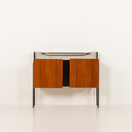 25190 Italian vintage credenza in the style of Vittorio Dassi, 1950s-6 25190 Italian vintage credenza in the style of Vittorio Dassi, 1950s-6