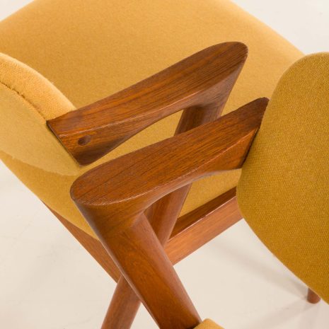 25193 Chaises Kai Kristiansen modèle 42 en teck, lot de 2, Danemark, années 1960-13 25193 Chaises Kai Kristiansen modèle 42 en teck, lot de 2, Danemark, années 1960-13