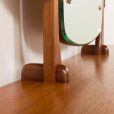 25211 Scandinavian mid century teak dressing table with adjustable mirrors, Norway 1960s-11