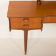 25211 Scandinavian mid century teak dressing table with adjustable mirrors, Norway 1960s-23