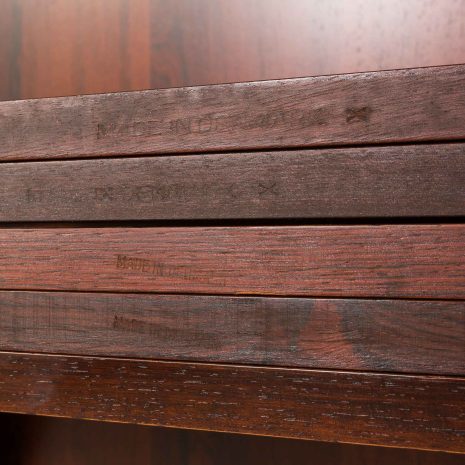 25220 Poul Cadovius threebay rosewood Wall unit-15 25220 Poul Cadovius threebay rosewood Wall unit-15