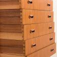 25232 preben style one bay teak Wall unit-7