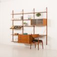 Danish mid century 3 bay shleving unit by PS system, Randers, Denmark, 1960s