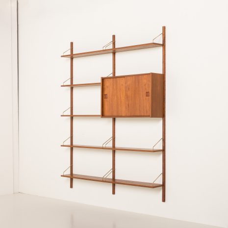 25235 5cm 2bay teak Wall unit-3 25235 5cm 2bay teak Wall unit-3